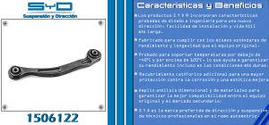 HORQUILLA DE SUSPENSION CHRYSLER-DODGE-HYUNDAI 300 1506122-SYD
