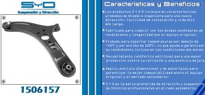 HORQUILLA DE SUSPENSION KIA RIO 1506157-SYD