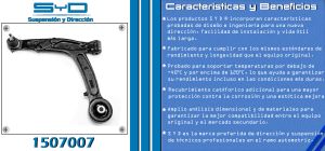 HORQUILLA DE SUSPENSION FIAT PANDA 4X4 1507007-SYD