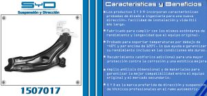HORQUILLA DE SUSPENSION CHRYSLER-DODGE-HYUNDAI RAM 700 1507017-SYD