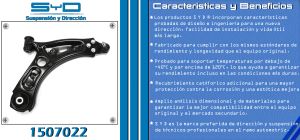 HORQUILLA DE SUSPENSION FIAT FIAT 500 1507022-SYD