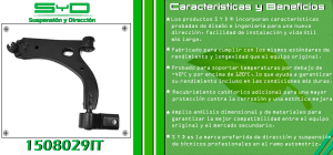 HORQUILLA DE SUSPENSION FORD-LINCOLN-MERCURY ECOSPORT 1508029IT