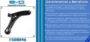 HORQUILLA DE SUSPENSION FORD-LINCOLN-MERCURY FIESTA 1508046-SYD