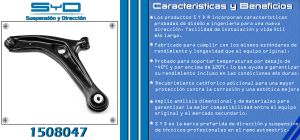 HORQUILLA DE SUSPENSION FORD-LINCOLN-MERCURY FIESTA 1508047-SYD