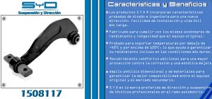 HORQUILLA DE SUSPENSION FORD-LINCOLN-MERCURY EDGE 1508117-SYD