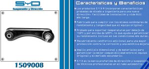 HORQUILLA DE SUSPENSION HONDA CIVIC CX 1509008-SYD