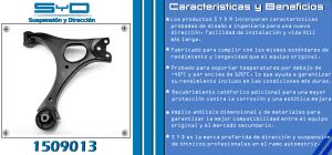 HORQUILLA DE SUSPENSION HONDA CIVIC 1509013-SYD