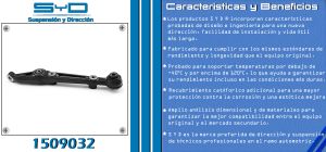 HORQUILLA DE SUSPENSION HONDA CIVIC CX/DX/LX 1509032-SYD