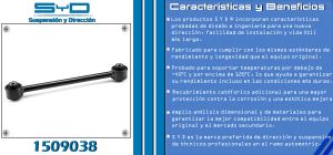 HORQUILLA DE SUSPENSION HONDA ACCORD 1509038-SYD