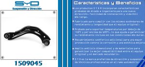 HORQUILLA DE SUSPENSION HONDA CIVIC 1509045-SYD