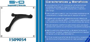 HORQUILLA DE SUSPENSION HONDA RIDGELINE 1509054-SYD