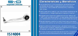 BRAZO CONTROL 1514004-SYD