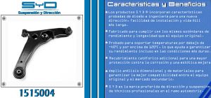 HORQUILLA DE SUSPENSION MITSUBISHI OUTLANDER 1515004-SYD