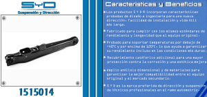 HORQUILLA DE SUSPENSION MITSUBISHI OUTLANDER 1515014-SYD