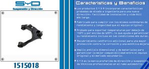 HORQUILLA DE SUSPENSION MITSUBISHI L200 1515018-SYD