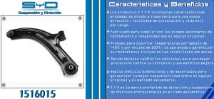 HORQUILLA DE SUSPENSION NISSAN CUBE 1516015-SYD