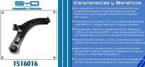 HORQUILLA DE SUSPENSION NISSAN CUBE 1516016-SYD