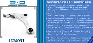 HORQUILLA DE SUSPENSION NISSAN MURANO 1516031-SYD