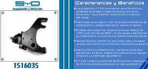 HORQUILLA DE SUSPENSION NISSAN FRONTIER 1516035-SYD