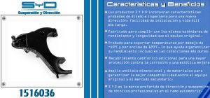 HORQUILLA DE SUSPENSION NISSAN FRONTIER 1516036-SYD