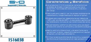 BRAZO CONTROL NISSAN MAXIMA 1516038-SYD