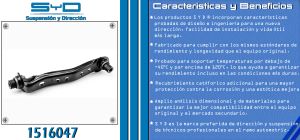 BRAZO PITMAN NISSAN TIIDA 1516047-SYD