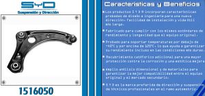 HORQUILLA DE SUSPENSION NISSAN MARCH 1516050-SYD