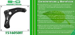 HORQUILLA DE SUSPENSION NISSAN MARCH 1516050IT