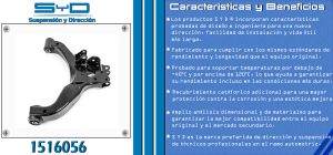 HORQUILLA DE SUSPENSION NISSAN NV350 URVAN 1516056-SYD