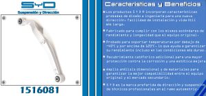HORQUILLA DE SUSPENSION NISSAN ROGUE 1516081-SYD