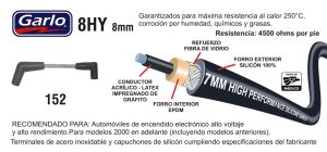 CABLES PARA BUJIA FORD-LINCOLN-MERCURY COUGAR 152-8HY-GAR