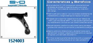 HORQUILLA DE SUSPENSION SUZUKI GRAND VITARA 1524003-SYD