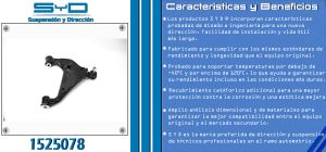 HORQUILLA DE SUSPENSION TOYOTA HILUX 1525078-SYD