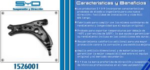 HORQUILLA DE SUSPENSION SEAT CORDOBA 1526001-SYD