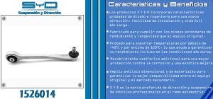 BRAZO AUXILIAR AUDI A4 1526014-SYD