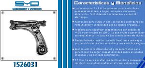 HORQUILLA DE SUSPENSION SEAT IBIZA 1526031-SYD