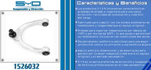 HORQUILLA DE SUSPENSION AUDI Q7 1526032-SYD