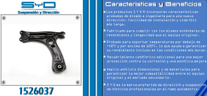 HORQUILLA DE SUSPENSION AUDI A1 1526037-SYD