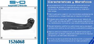 BRAZO CONTROL AUDI A1 1526068-SYD