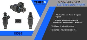INYECTOR MULTIPORT VOLKSWAGEN COMBI 15594