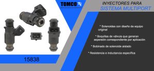 INYECTOR MULTIPORT CHEVROLET-GMC-BUICK-CADILLAC CHEVY 15838