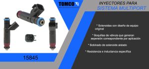 INYECTOR MULTIPORT JEEP WRANGLER 15845