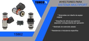 INYECTOR MULTIPORT FORD-LINCOLN-MERCURY FIESTA 15862