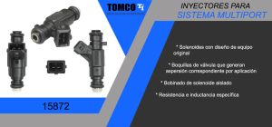 INYECTOR MULTIPORT FORD-LINCOLN-MERCURY COURIER 15872
