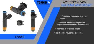 INYECTOR MULTIPORT FORD-LINCOLN-MERCURY E-150 15884