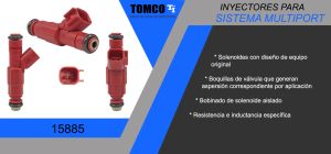 INYECTOR MULTIPORT CHRYSLER-DODGE-HYUNDAI DAKOTA 15885