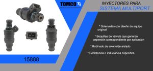 INYECTOR MULTIPORT FORD-LINCOLN-MERCURY BRONCO 15888