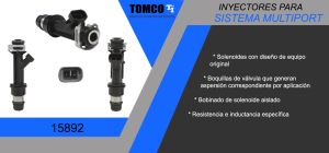 INYECTOR MULTIPORT CHEVROLET-GMC-BUICK-CADILLAC CAVALIER 15892