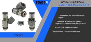 INYECTOR MULTIPORT VOLKSWAGEN POINTER 15895