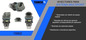 INYECTOR MULTIPORT CHEVROLET-GMC-BUICK-CADILLAC BERETTA 15902